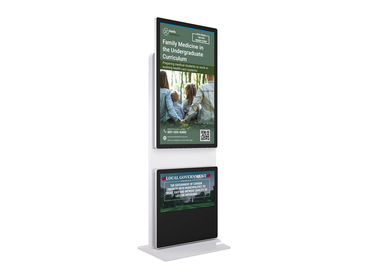 Dual Digital Signage with Screen Swivel
Success
