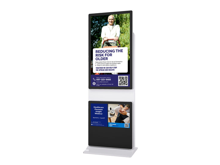 Dual Digital Signage with Screen Swivel
Success
