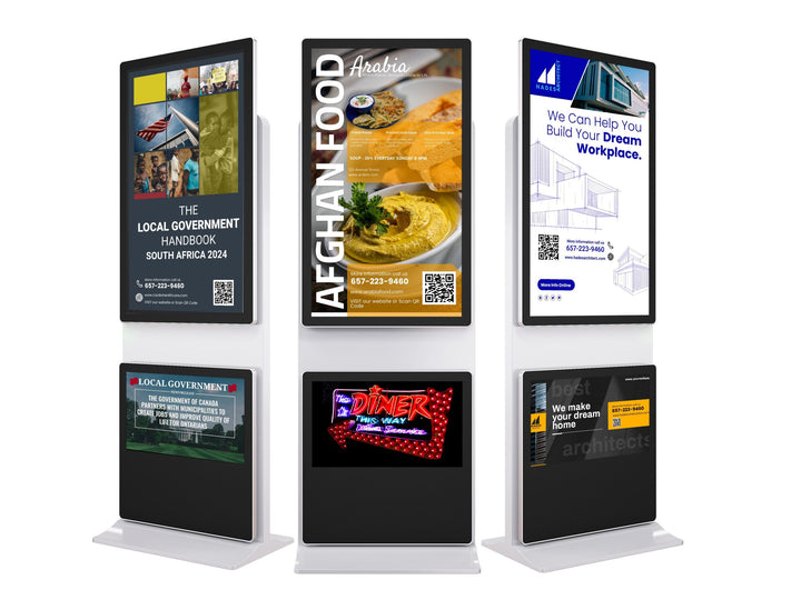 Dual Digital Signage with Screen Swivel
Success
