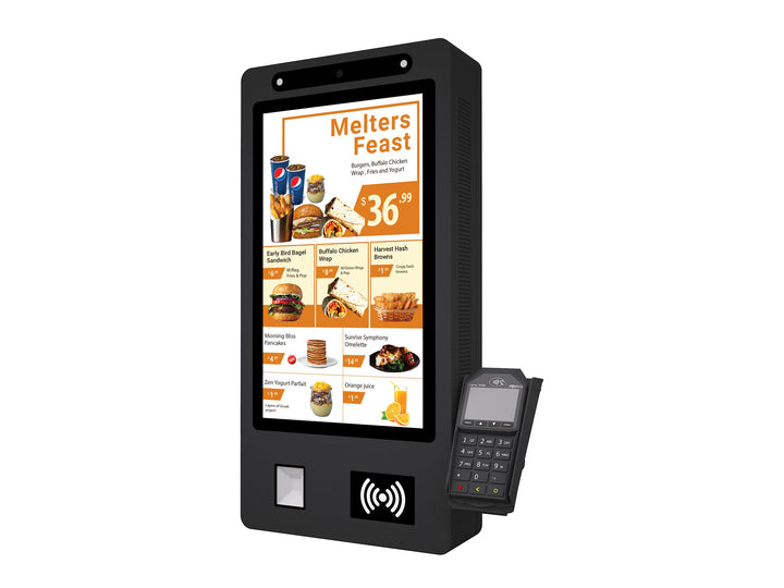 Outdoor Wallmount Self Order Kiosk Designed for Food Trucks